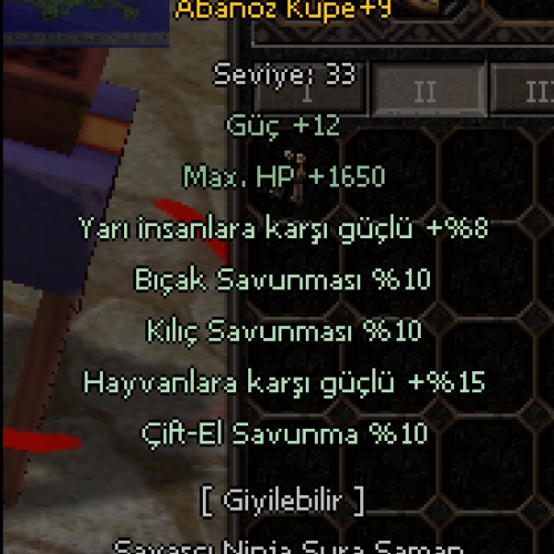  ABANOZ KÜPE WSLİK +9